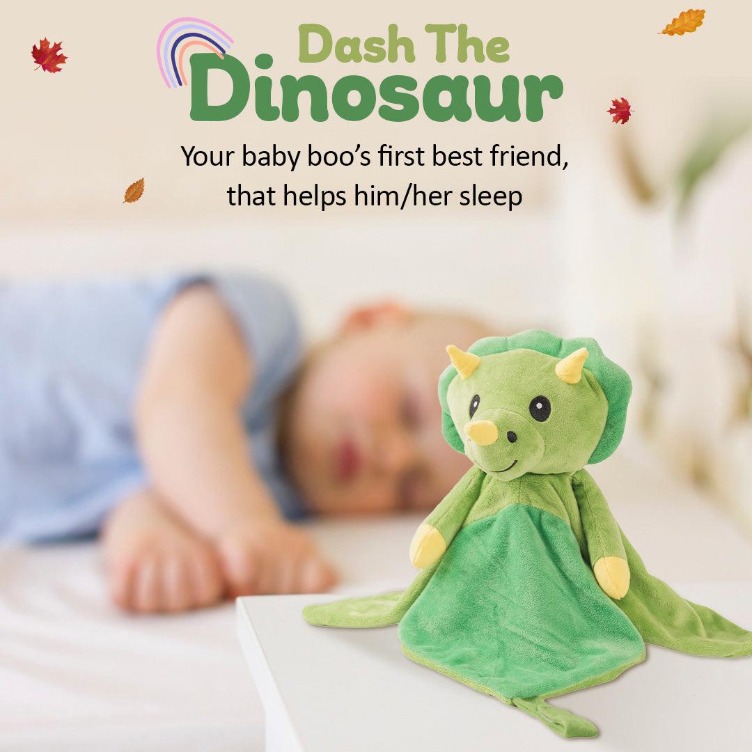 Dash the Dinosaur Baby Soother With Sound Machine