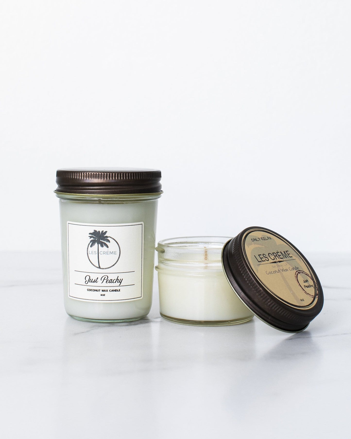 Just Peachy Coconut Wax Essential Oil Candle