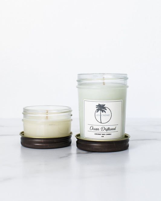 Ocean Driftwood Coconut Wax Essential Oil Candle