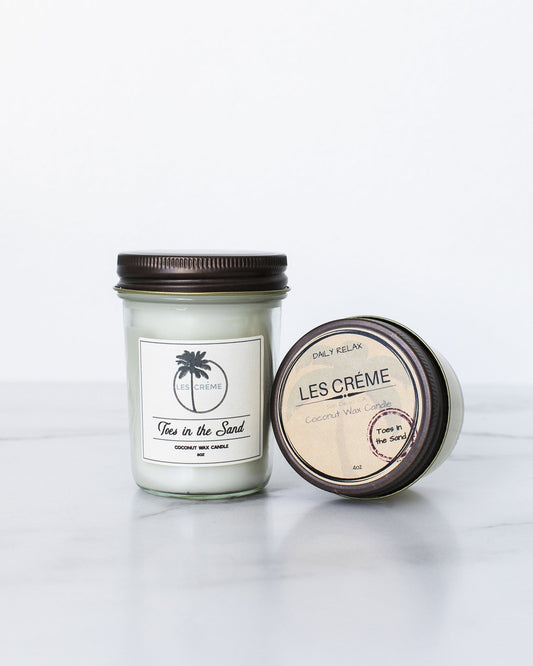 Toes In the Sand Coconut Wax Essential Oil Candle