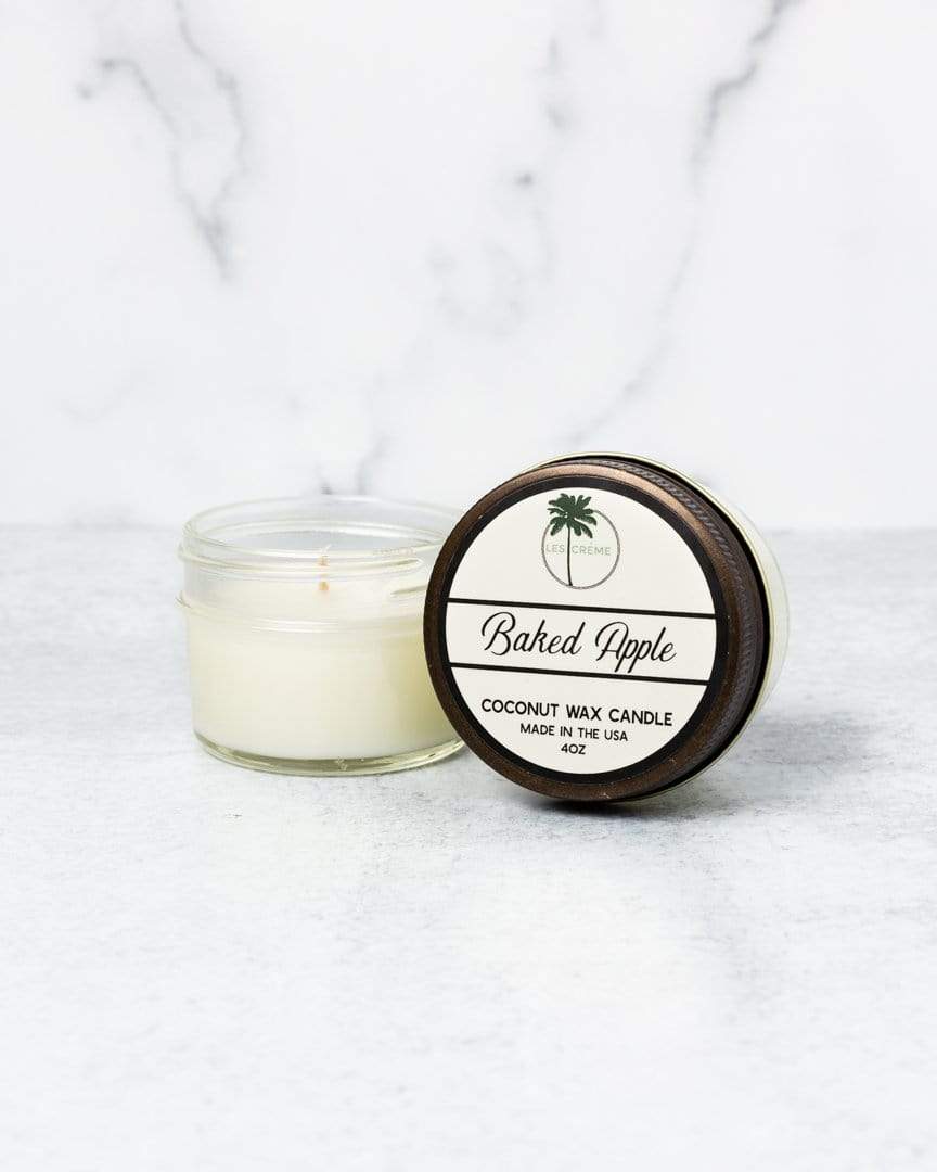 Baked Apple Coconut Wax Essential Oil Candle